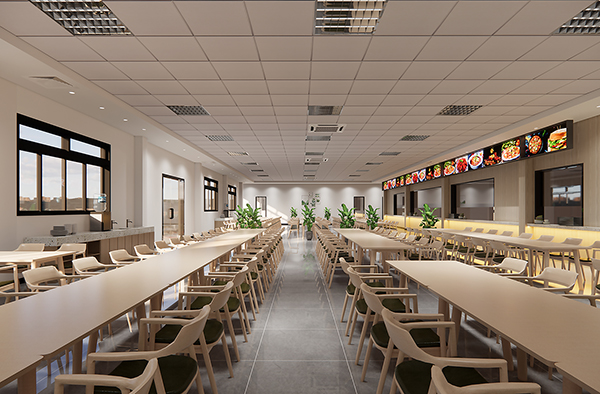 廠區食堂裝修案例