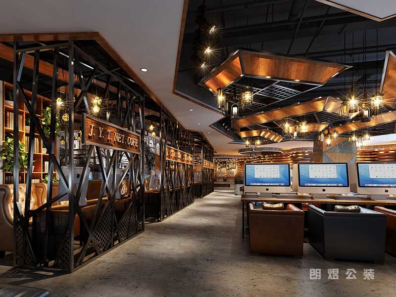 2020年四種受歡迎的網咖裝修設計風格