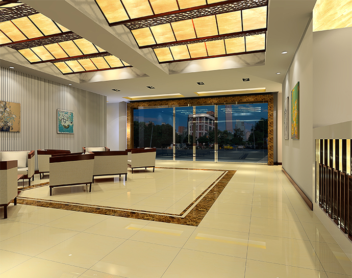 高端部隊(duì)綜合辦公樓裝修案例