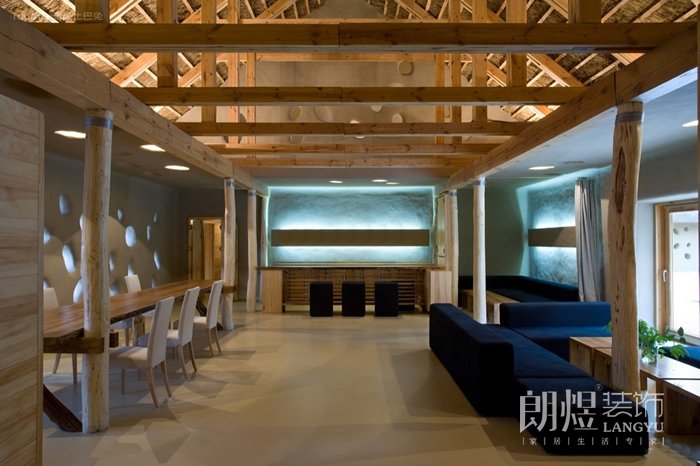 　　歐式休閑會所裝修風(fēng)格圖片