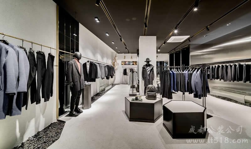 男裝店鋪墻面設(shè)計