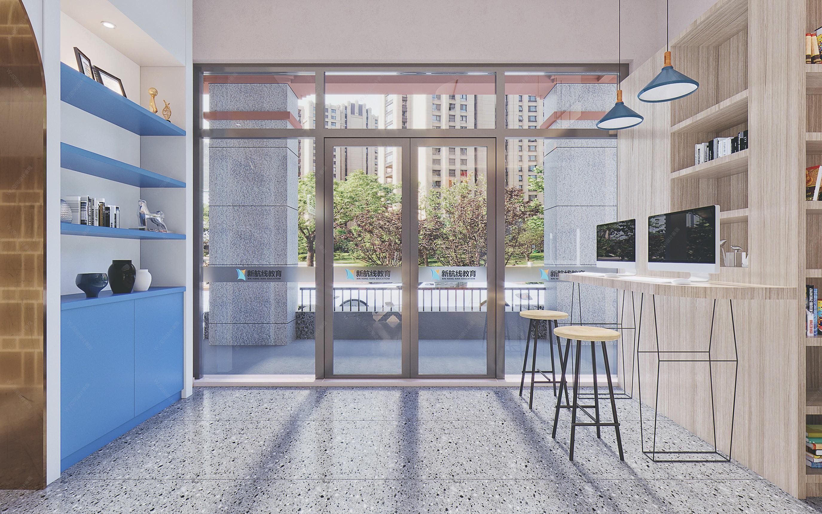 培訓(xùn)學(xué)校裝修設(shè)計(jì)效果圖