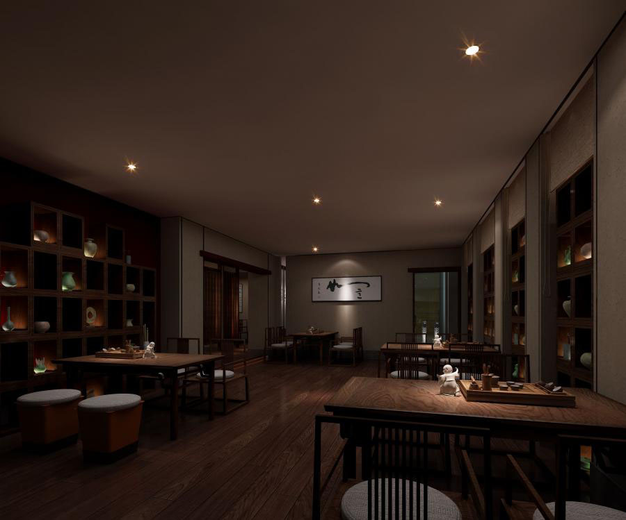 私人高端養生館會所裝修效果圖
