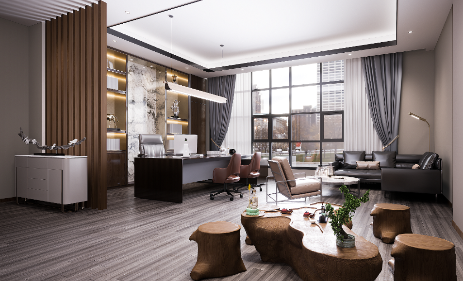 整形醫院院長辦公室裝修效果圖