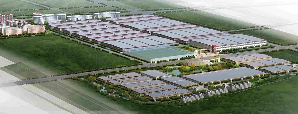 現代工業廠房設計效果圖