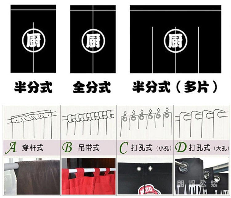 日式店鋪暖簾裝修樣式圖