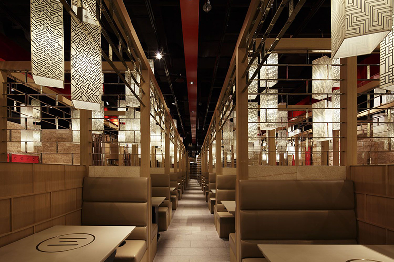 餐廳日式風格裝修效果圖