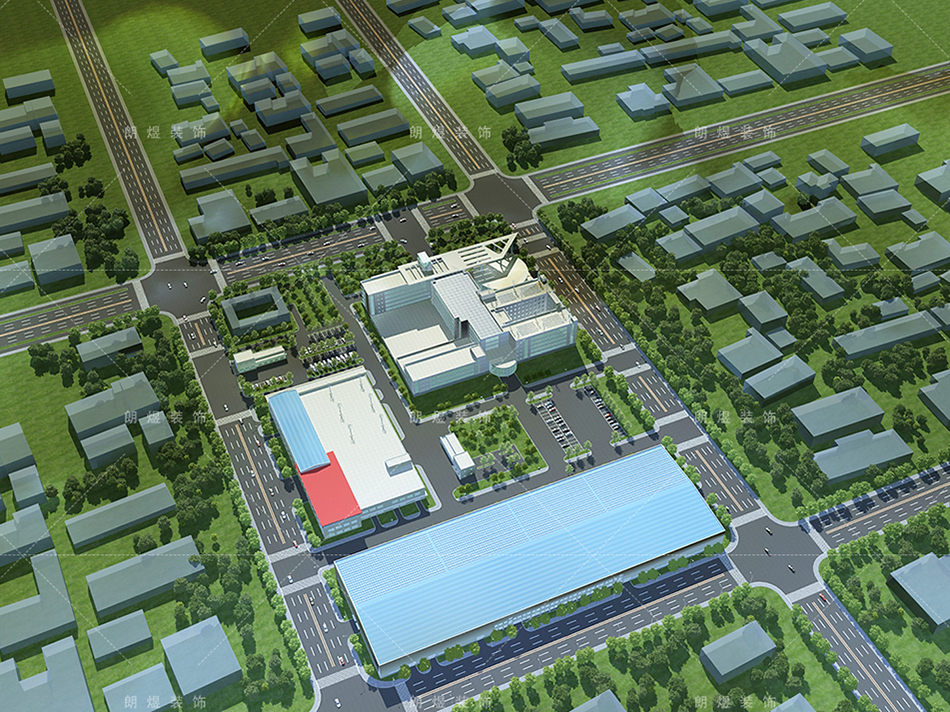 工業(yè)園區(qū)標(biāo)準(zhǔn)廠房裝修效果圖