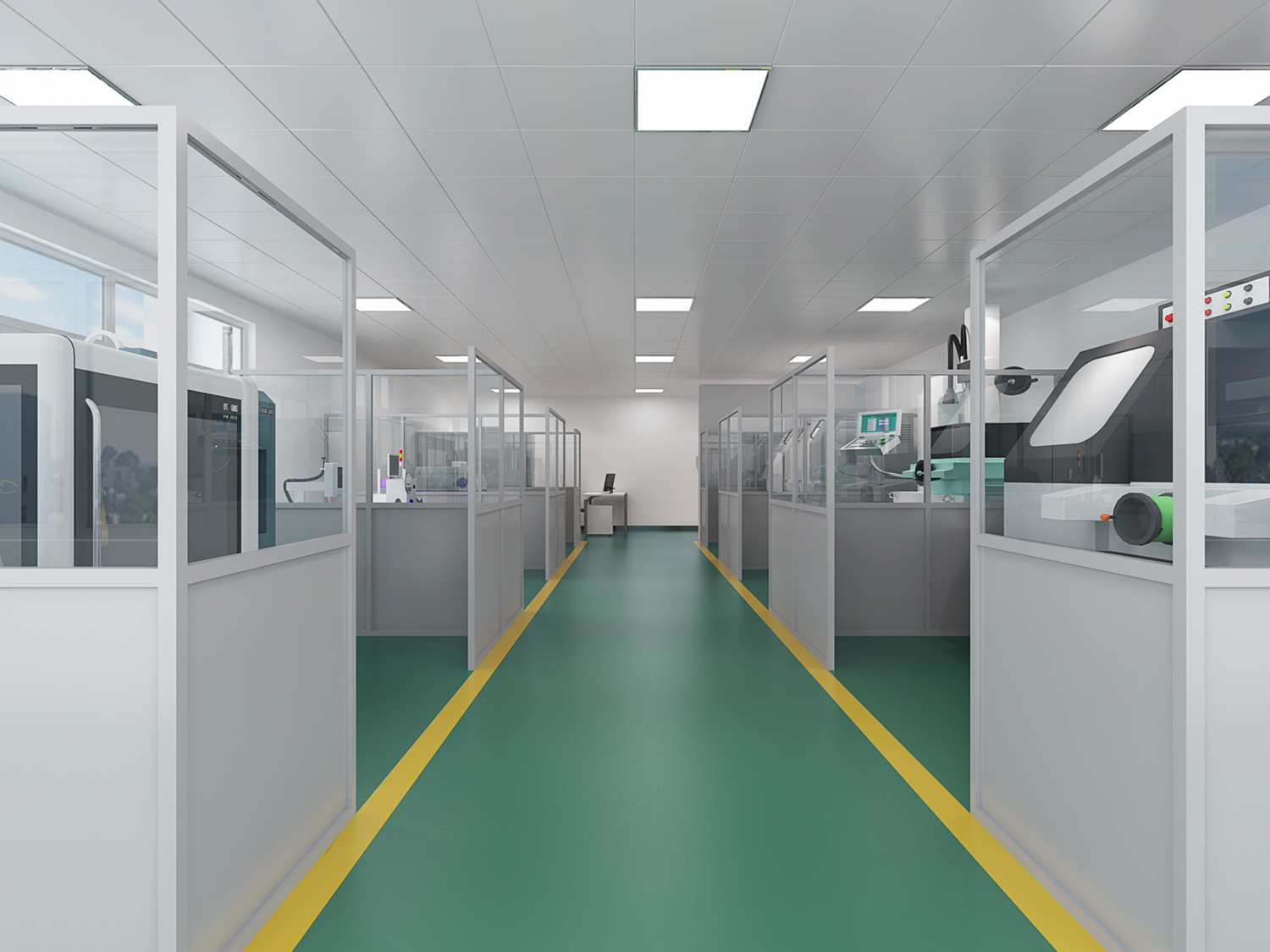 園區廠房辦公樓裝修設計效果圖