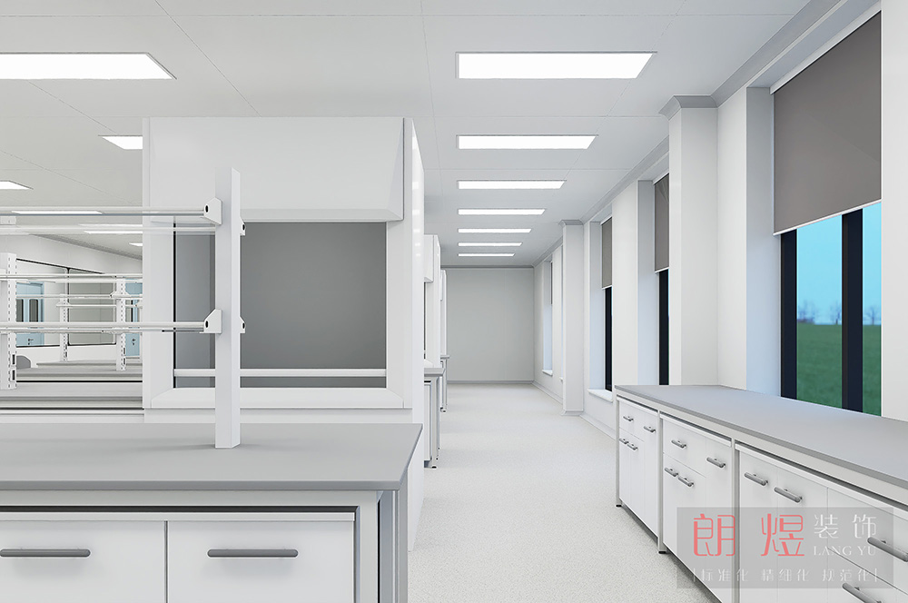 化工廠房實(shí)驗(yàn)室裝修設(shè)計(jì)效果圖