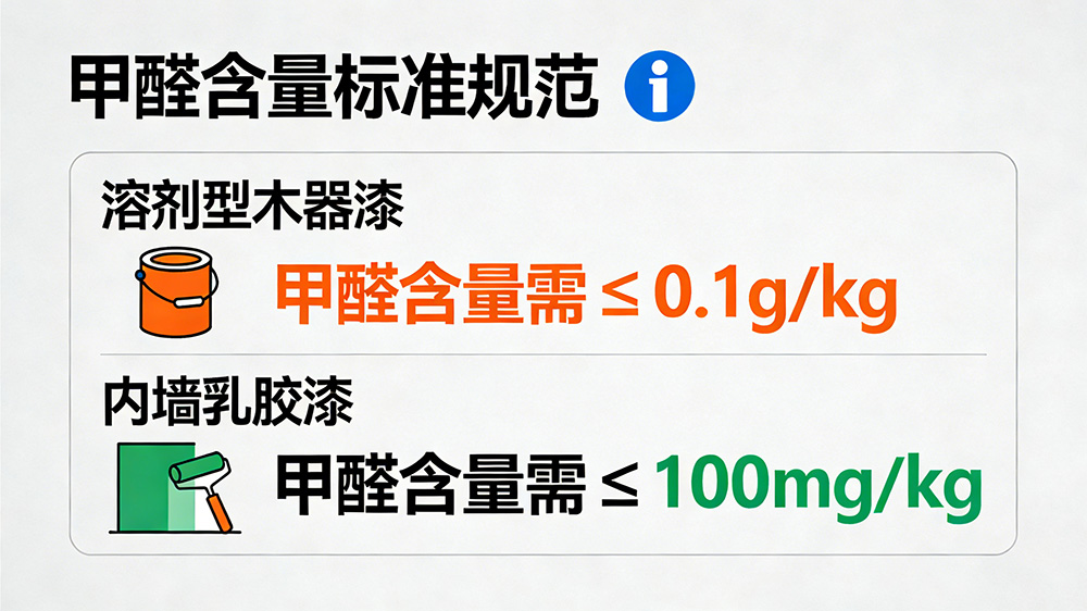 辦公室墻面涂料甲醛含量標準
