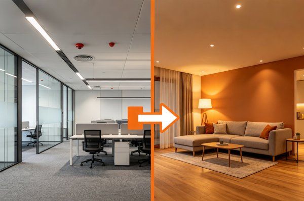 工裝和家裝有什么區(qū)別？辦公室裝修要特別注意什么？