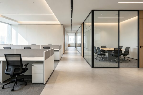 公司辦公室想裝修成現(xiàn)代簡約風(fēng)格，有什么設(shè)計(jì)建議嗎？