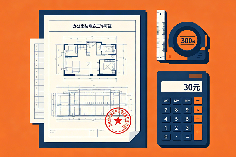 辦公室裝修施工許可證